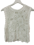Camiseta sin mangas Punto Croché