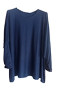 Jersey de cuello redondo fino