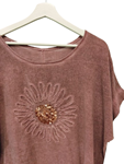 Camiseta manga corta y talla grande