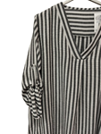 Blusa talla grande manga recogida