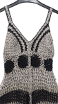 Vestido de crochet para playa