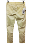 Pantalon de loneta en color amarillo
