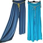Pantalón palazzo verano, tallas grandes