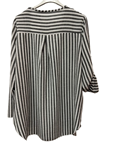 Blusa talla grande manga recogida