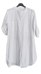 Vestido camisero de manga corta