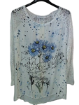 Camiseta manga larga calada