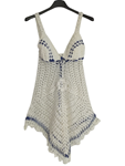 Vestido artesano de tirante en crochet