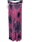 Pantalon palazzo con cinturon cordon  y estampado mandala