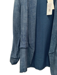 Chaqueta blazer veraniega, abotonada y con bolsillos