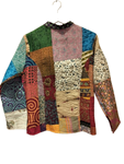 Chaqueta mujer pathwork tonos y estampados originales