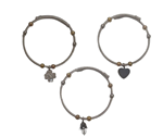 Pulsera de acero, circunferencia rígida