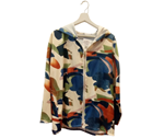 Chaqueta mujer con capucha "Manchas"
