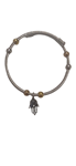 Pulsera de acero, circunferencia rígida