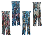 Pantalones palazzo plisados