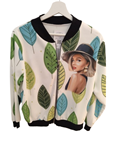 Chaqueta bomber mujer con dibujo