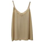 Camiseta-blusa lencera minimalista, disponible en dos colores