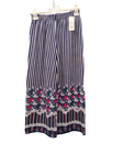 Pantalones palazzo midi, coulottes estampados