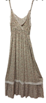 Vestido de verano largo en tonos pastel de tirantes