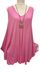 Camiseta de tirante amplio en talla grande