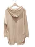 Sudadera blanca con capucha "Karma" | 50-6-063-1-1590 | Ropa y complementos para todas, tallas grandes, moda casual, elegante y cómoda.