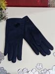 Guantes polares, táctiles, con borla estrechando triple pespunte