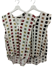 Blusa acampanada sin mangas