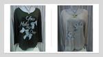 Jersey camiseta ablusonada, (todas las tallas)