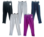Pantalon colores lisos de cintura elastica