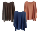 Jersey de cuello redondo fino