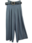 Falda pantalon con cinturon incluido