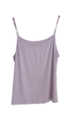 Camiseta lisa de tirantes