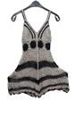 Vestido de crochet para playa