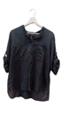 Camisa de manga recogida y bolsillos