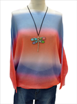 Jersey primavera, colores pastel arcoiris