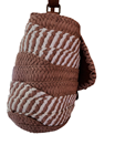 Bolso capazo, pequeño de rafia