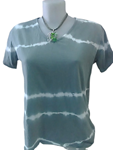 Camiseta tie-dye diversos colores, cuello en V