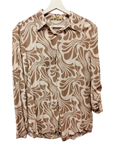 Camisa de algodon con manga versatil regulable