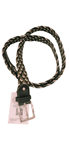 Cinturon ancho de tela elastica trenzado arcoiris | 16-23-020-34-790 | Ropa y complementos para todas, tallas grandes, moda casual, elegante y cómoda.