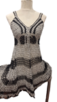 Vestido de crochet para playa