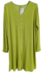 Vestido manga larga, estilo jersey, talla grande 