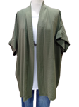 Chaqueta Inspiración Kimono, corto, talla grande