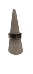 Anillo ancho de acero quirurgico. Unisex