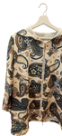 Chaqueta mujer con capucha "Paisley"