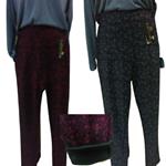 Pantalones legging estampado bicolor. Térmico