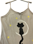 Camiseta tirantes pintada a mano