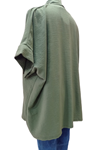 Chaqueta Inspiración Kimono, corto, talla grande