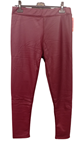Pantalones pitillo de cuero, cálidos y suaves