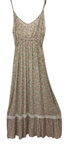 Vestido de verano largo en tonos pastel de tirantes