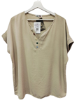 Camiseta manga corta con botones de colores