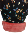 Pantalon legging térmico, estampado flores